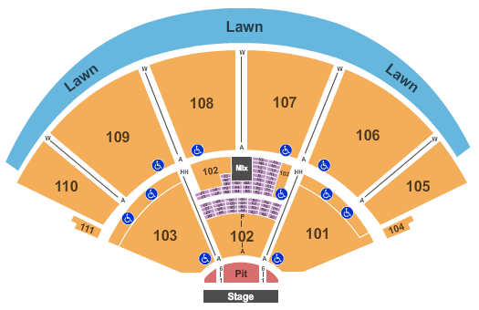 Cynthia Woods Mitchell Pavilion Cynthia Woods Mitchell Pavilion Seating Chart